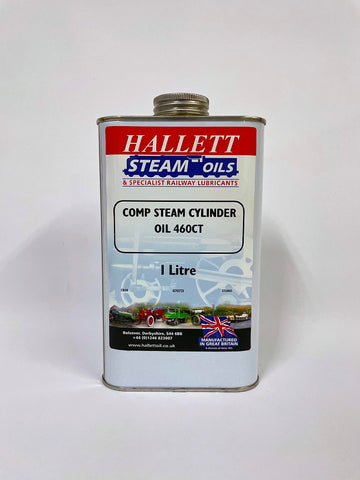 Compounded Steam Cylinder Oil 460CT - Hallett Steam Oils - STO010