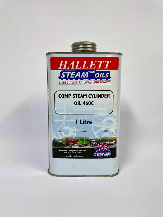 Compounded Steam Cylinder Oil 460C - Hallett Steam Oils - STO009