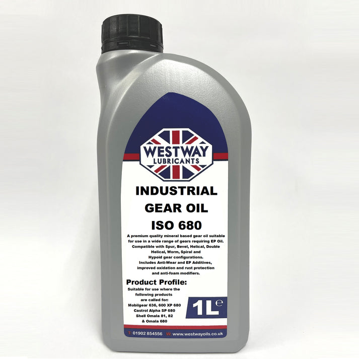 Industrial Gear Oil 680 Mineral Yellow Metal Safe – Westway Oils