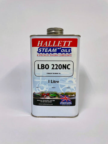 Straight Bearing Oil 220NC - Hallett Steam Oils - STO020