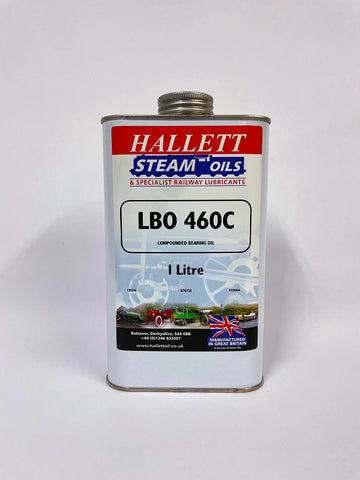 Compounded Bearing Oil 460C - Hallett Steam Oils - STO004