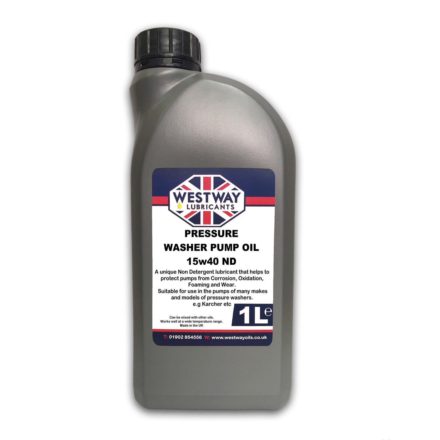 Pressure Washer Pump Oil SAE 15w40 Non Detergent