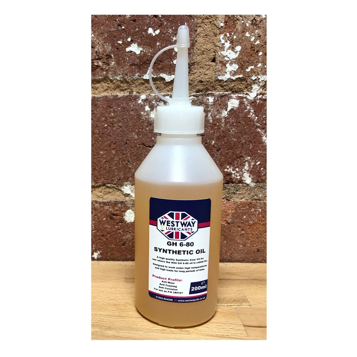 GH-6-80 Gear Oil Suitable for Hilti P/N 280101 Suitable for Klubersynth
