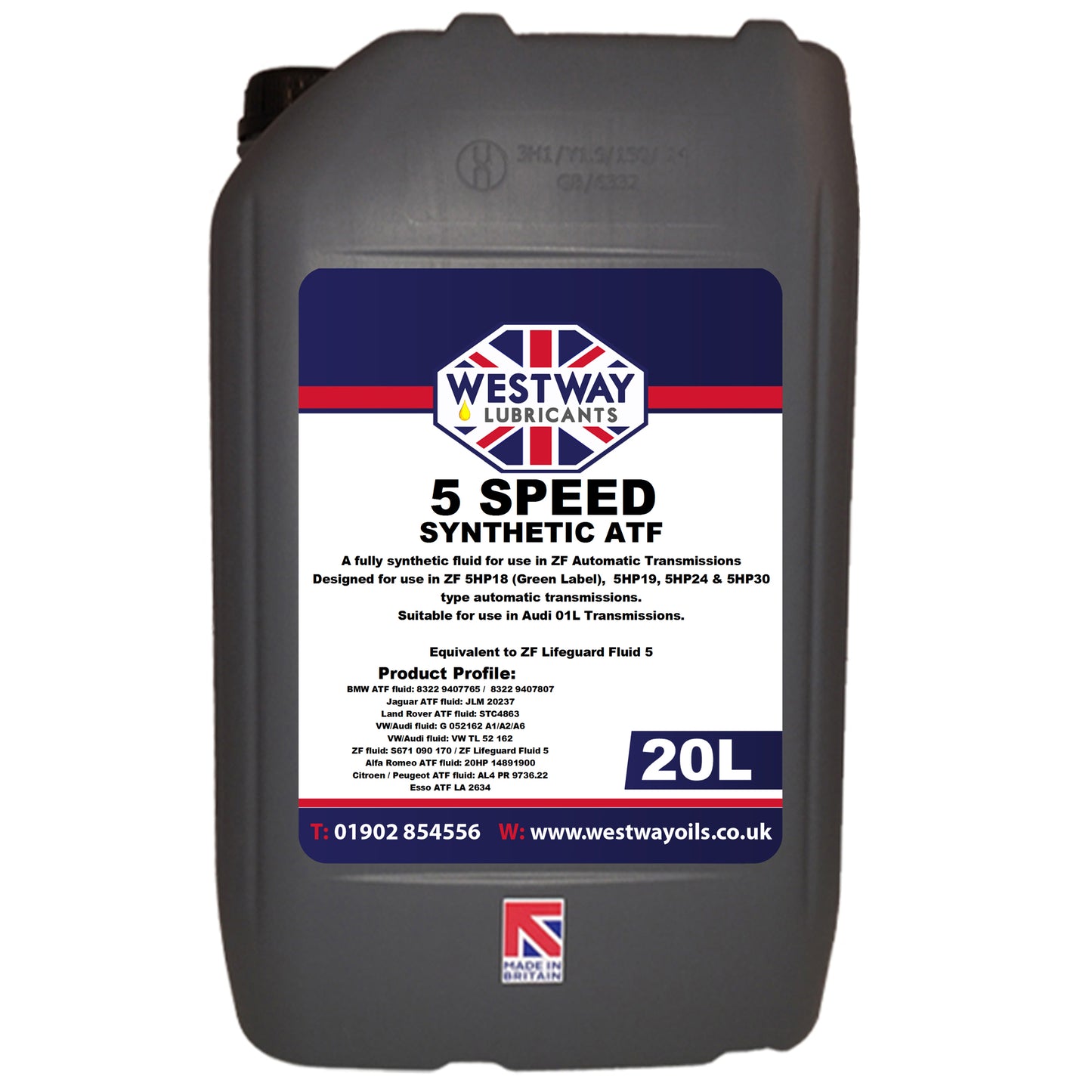 ZF 5 Speed ATF Fully Synthetic LA 2634