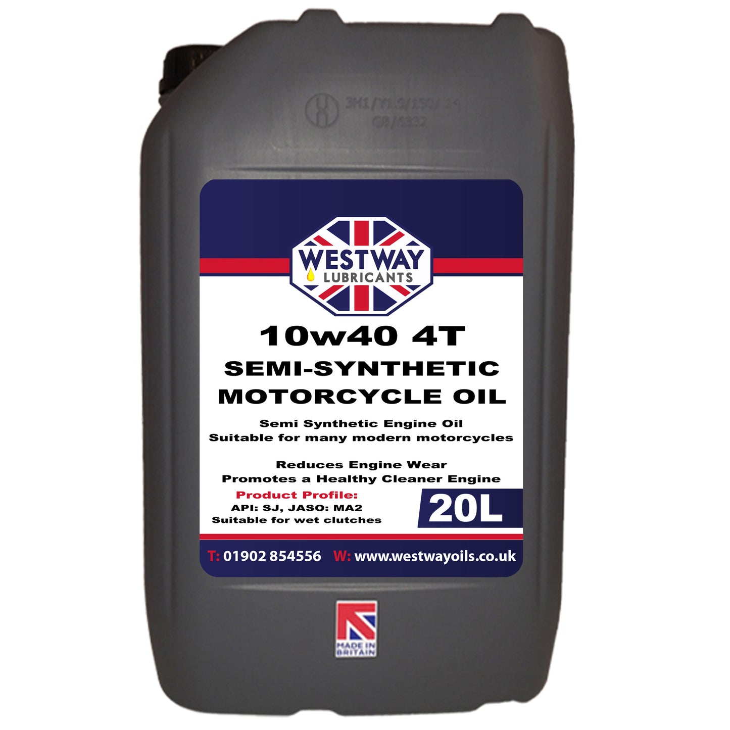 10w40 4T Semi-Synthetic Motorcycle Oil