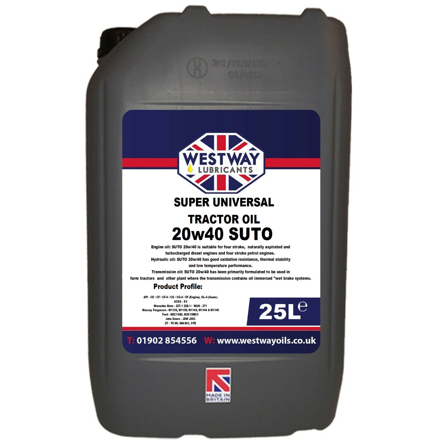 SUTO 20w40 Super Universal Tractor Oil Mineral