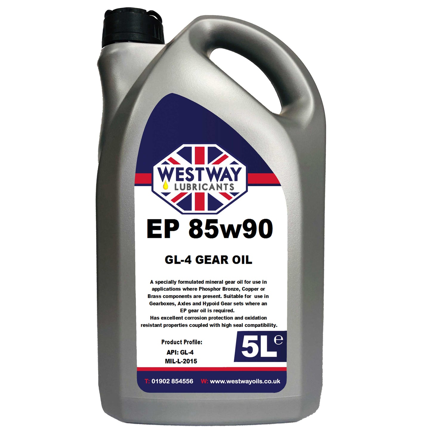 85w90 Gear Oil Mineral GL-4 Yellow Metal Safe