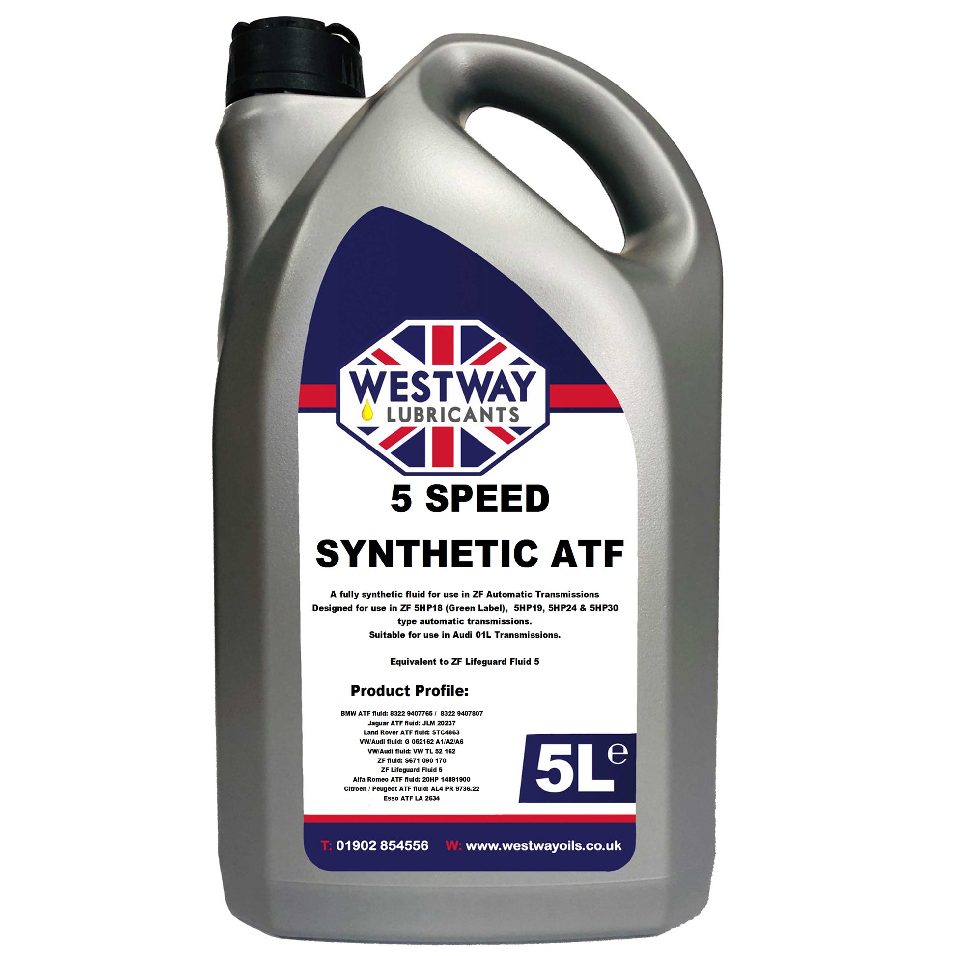 ZF 5 Speed ATF Fully Synthetic LA 2634 – Westway Oils