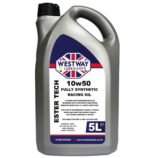 10w50 4T Fully Synthetic Ester Motorcycle Racing Oil