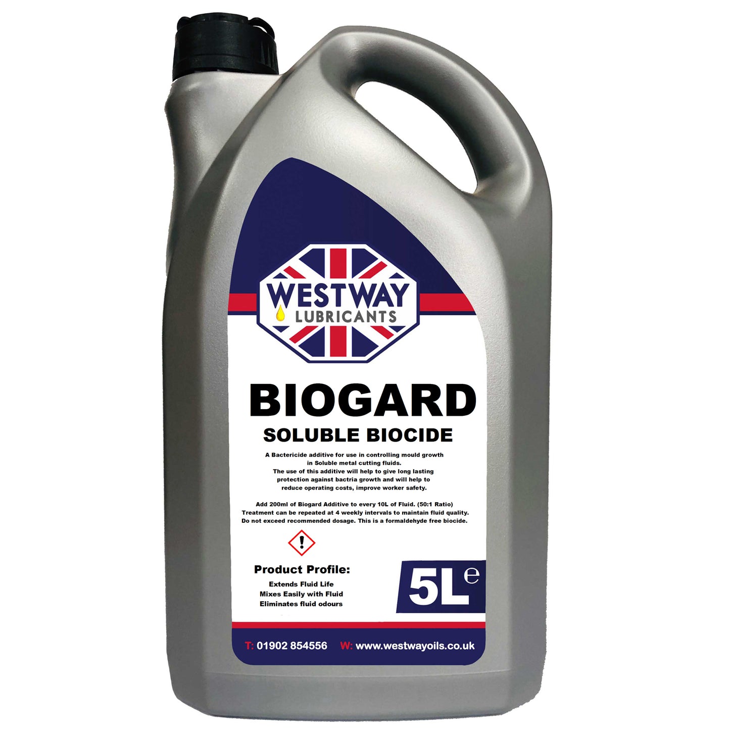 Soluble Biocide Additive - Biogard - Bactericide Cutting Fluid Additive