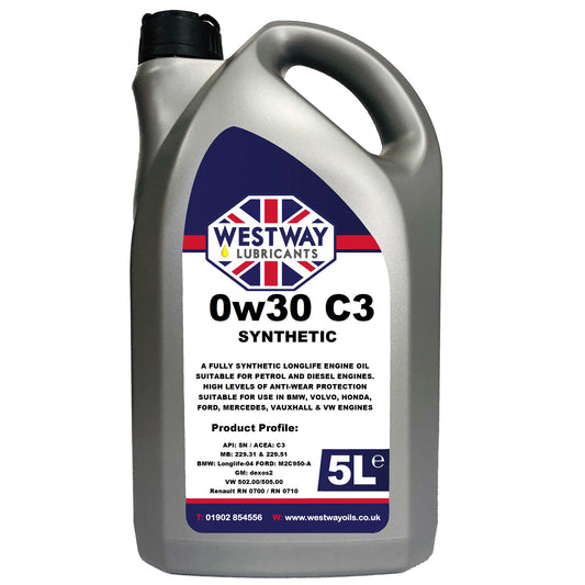 0w30 C3 Fully Synthetic Oil BMW LL-04 Engine oil
