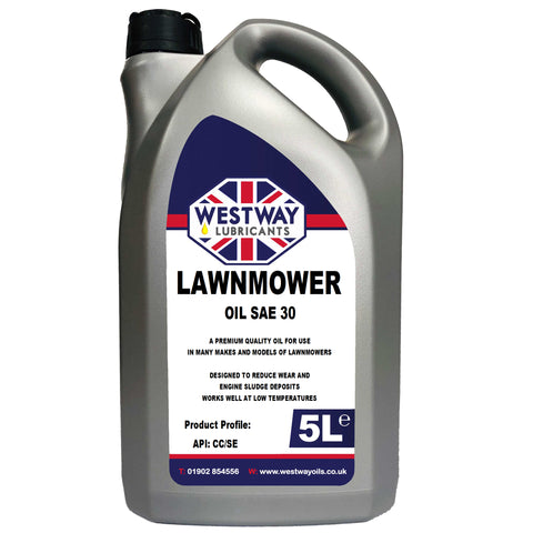 SAE 30 Lawnmower Oil Mineral Based