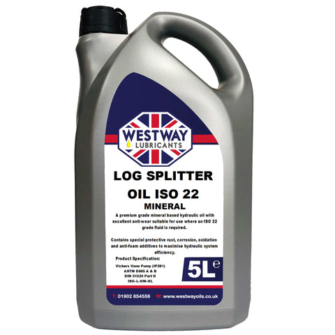 Log Splitter Oil ISO 22