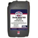 5w30 Euro 6 Low SAPS Fully Synthetic Engine Oil